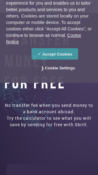 Online payments & Money transfer | Skrill